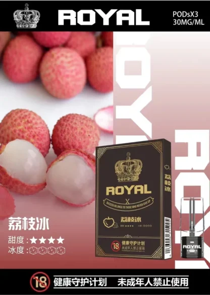RELX悅刻一代通用-ROYAL皇冠煙彈折扣包：任選三盒999元（333元/盒）：圖片 17